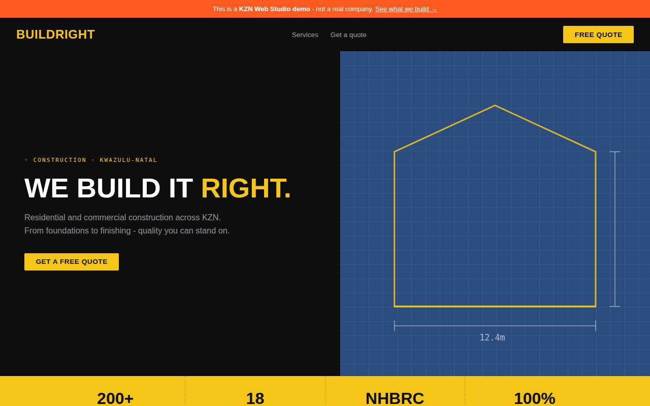 BuildRight Projects demo